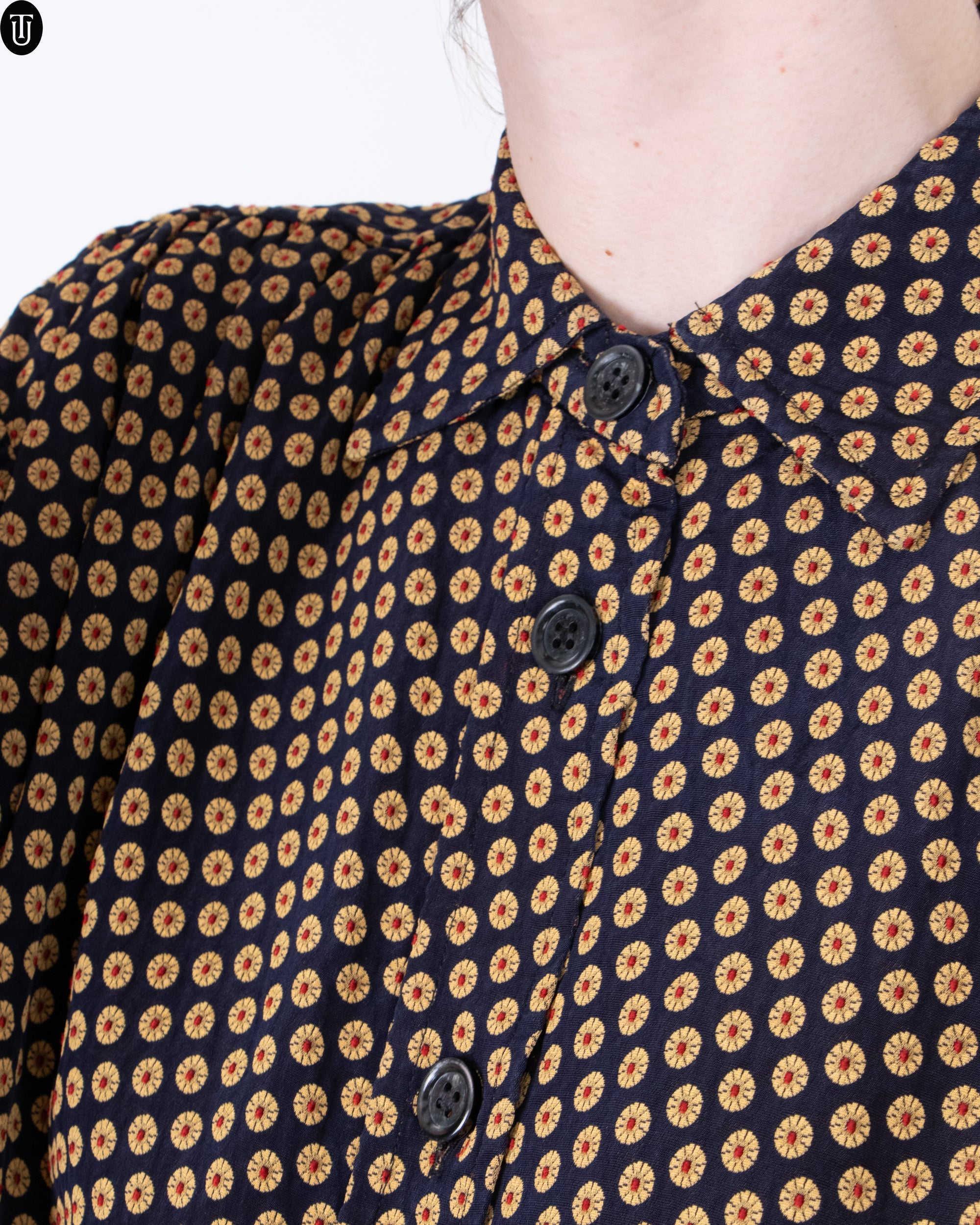 80s Yves Saint Laurent Blouse S