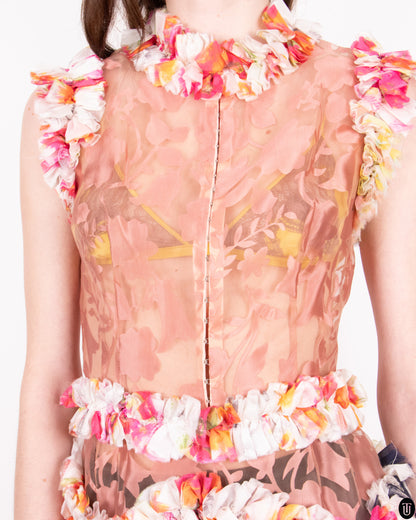 00's Nikoline Liv Andersen Embellished Dress S