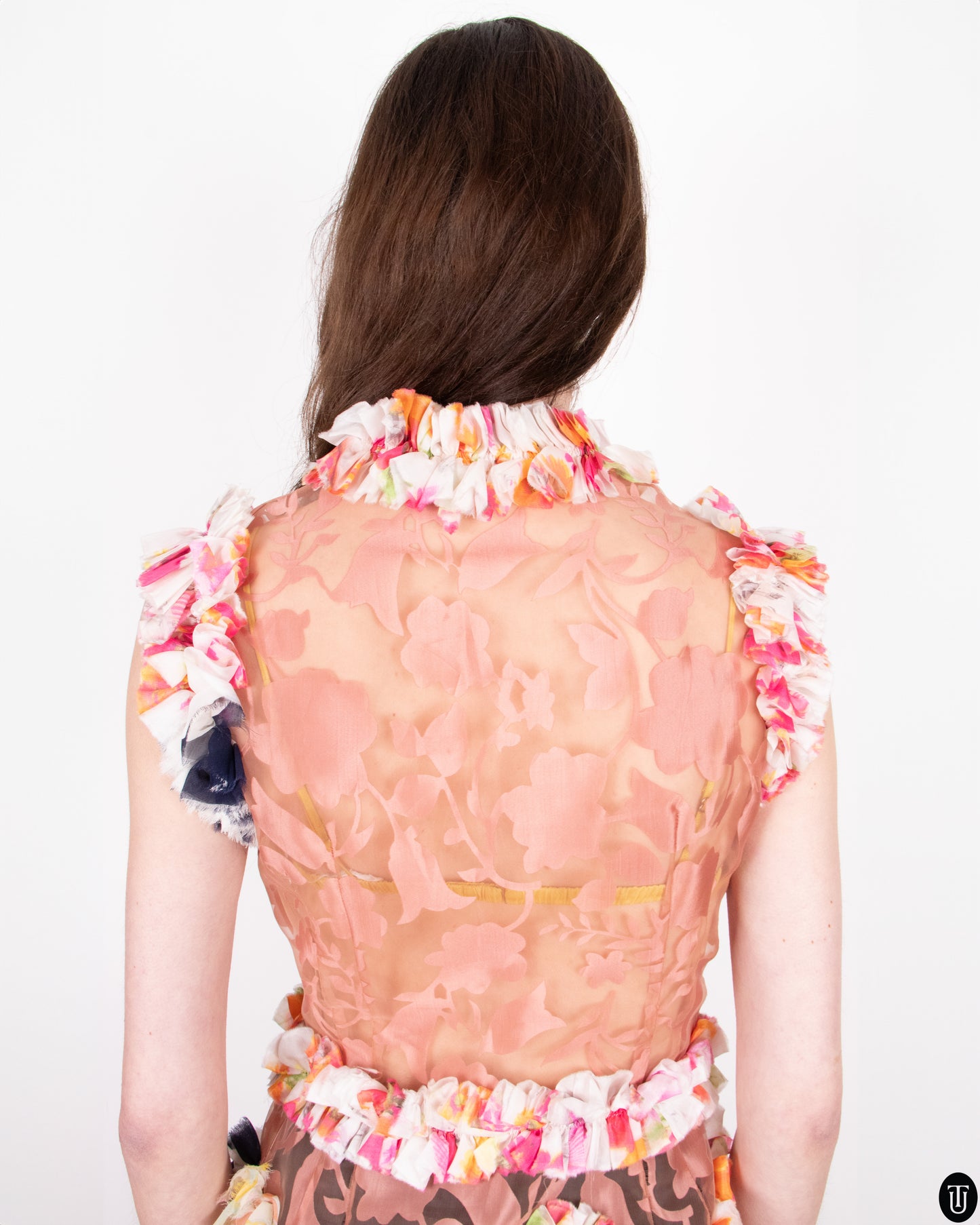 00's Nikoline Liv Andersen Embellished Dress S