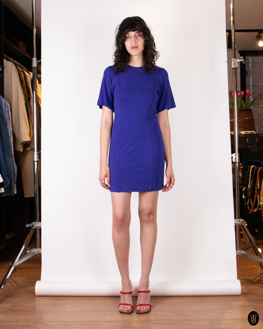 00's MiuMiu Structured T Shirt Dress M