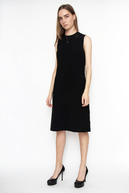 00's Chado Ralph Rucci Wool Dress XS