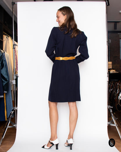 80's Yves Saint Laurent Rive Gauche Short Dress S