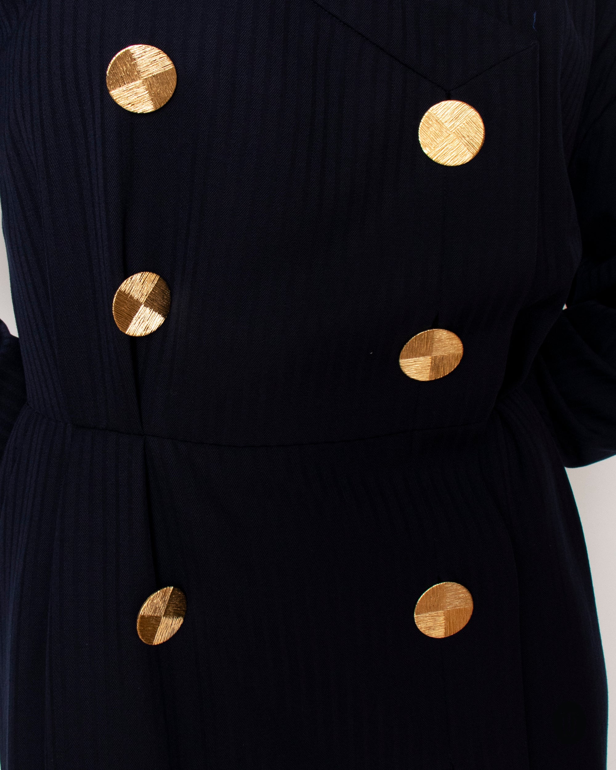 80's Yves Saint Laurent Rive Gauche Short Dress S
