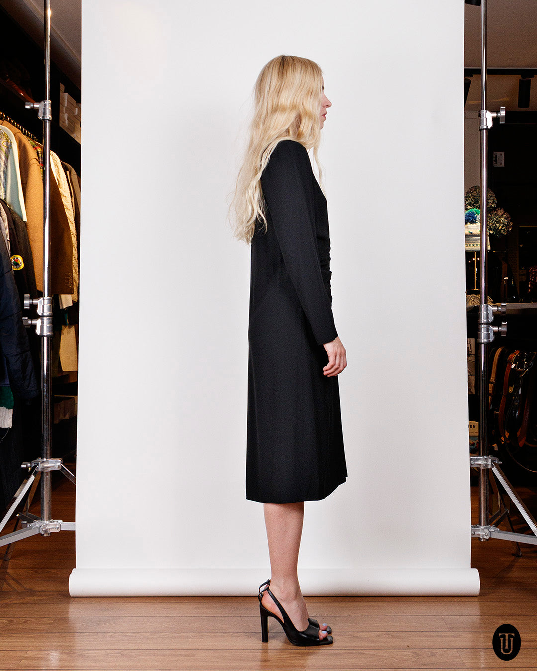 80's Yves Saint Laurent Cocktail Dress S