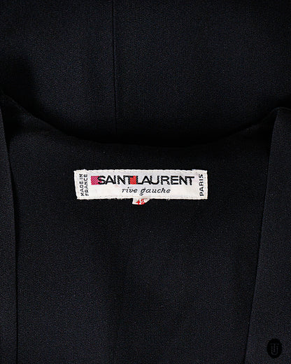 80's Yves Saint Laurent Cocktail Dress S